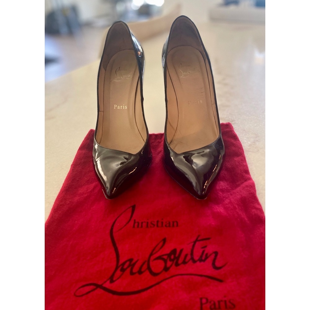 SOLD Christian Louboutin Corneille 100mm Stiletto Pump - Picture 1 of 15